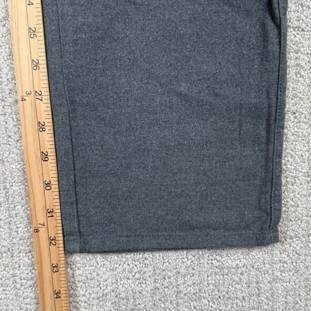 Peter Millar Mens 36x32 Gray Mountainside Flannel 5 Pocket Stretch Pants MF19B01